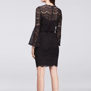 Lace and Bell Sleeve Dress